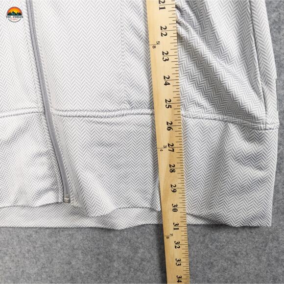 Mondetta Full-Zip Hoodie Gray Track Jacket Long Sleeve Athleisure Women's Size L - Picture 7 of 13